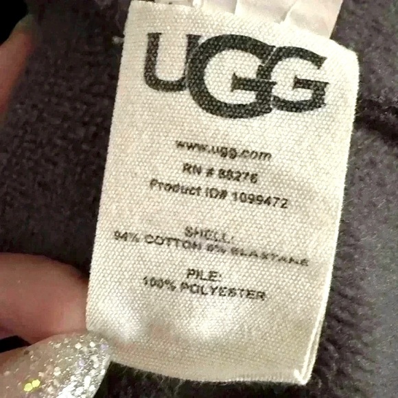 UGG Alven Men’s Robe in Black Sz. XL - Picture 7 of 8